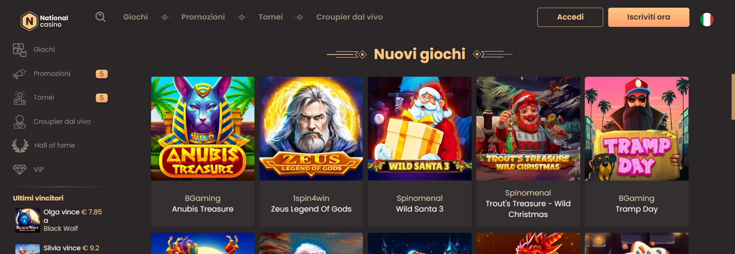 National Casino Giochi